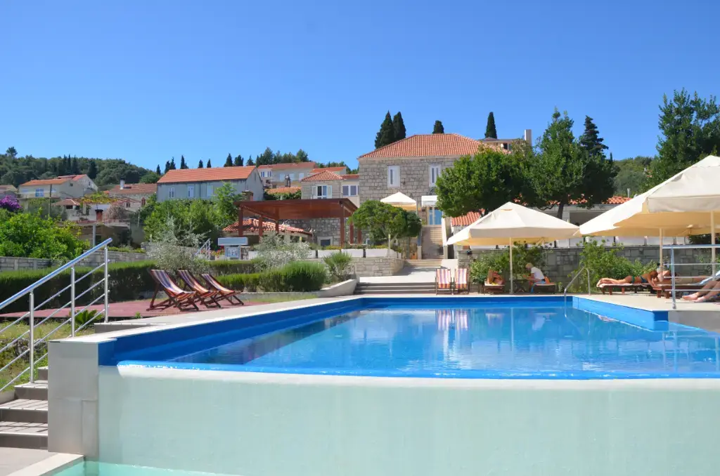 Hotel Borik in Lumbarda, Croatia